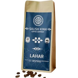 Salish Kinh, Dark Lahar, 12oz Whole Bean Coffee, 100% Robusta, Single-Origin, Direct-Trade, Medium-Roast, Vietnamese Coffee