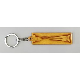 BEET JAPAN 0709-BJ1-00 Rubber Key Holder, Black/Gold