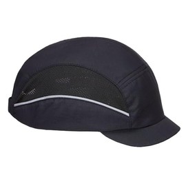 Portwest PS69 AirTech Work Safety Bump Cap with Micro Peak (Black)