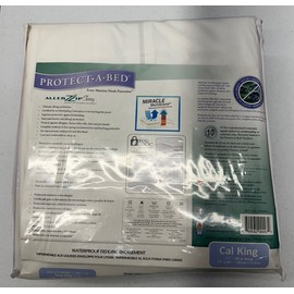 Protect-A-Bed California King Zippered Waterproof Mattress Encasement Protector