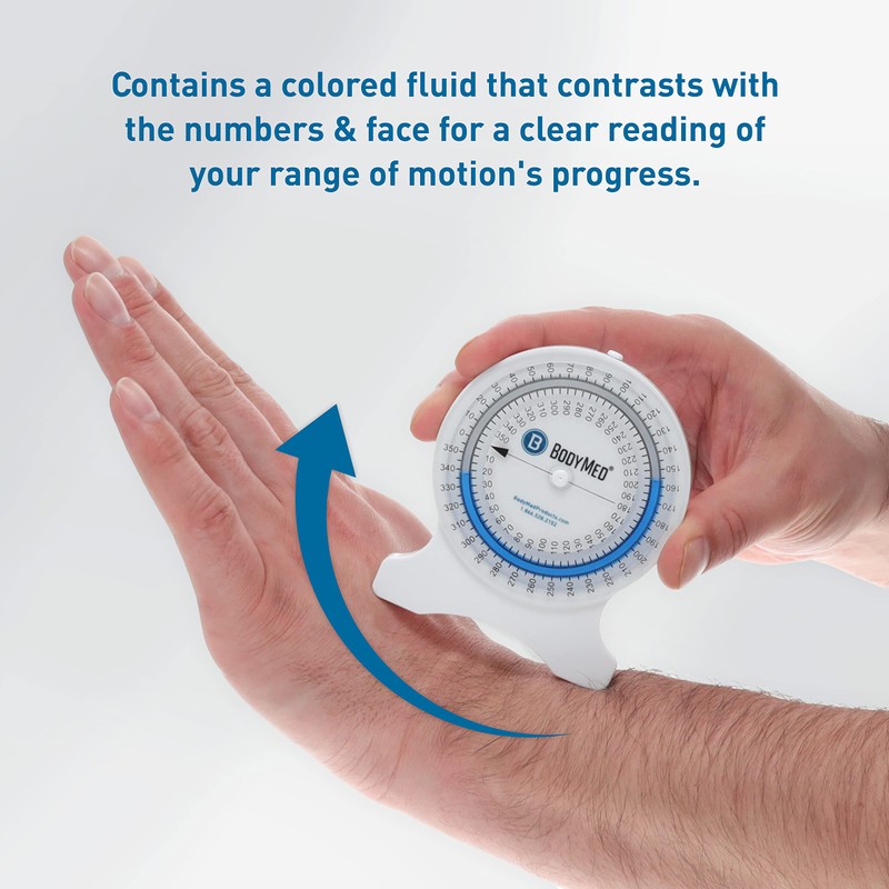 BodyMed Professional Inclinometer for Physical Therapy & Rehabilitation, Easy to