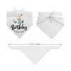 family Kitchen Funny Cute 1 Year Dog Birthday Bandana Scarfs