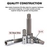 CASOMAN Spline Tip Bit Socket & XZN Triple Square Spline