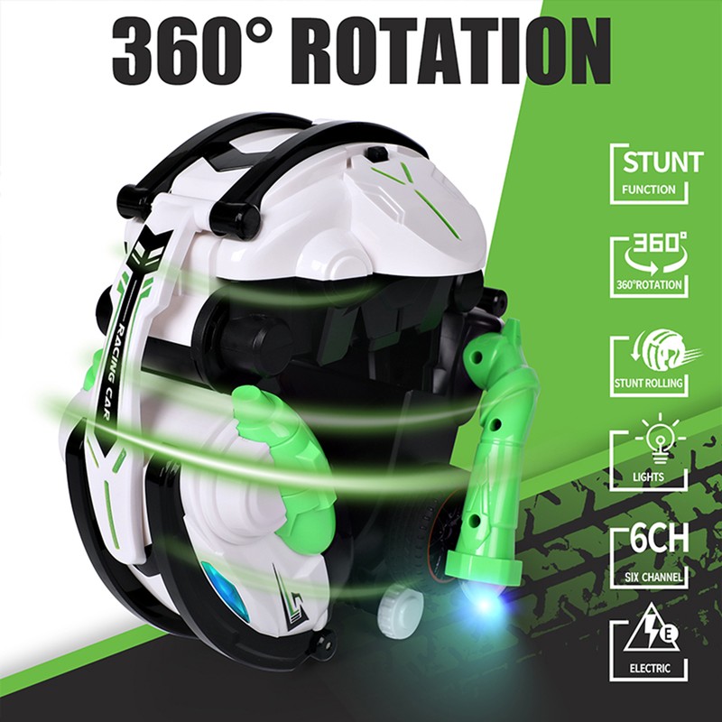 Remote Control Car, 2.4GHz Remote Control Rolling Stun Car with