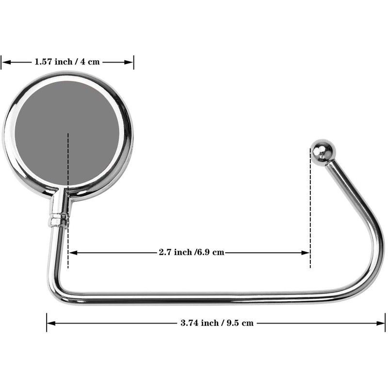 Knocent Purse Hook Handbag Hangers for Table Handbag Storage Decor
