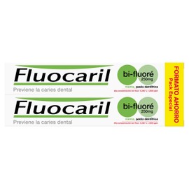 Fluocaril Toothpaste Dentãfrica Sabor Menta Prevenciã³ n Caries 2x125ml