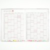 Greeting Life Designer Guild Notebook 2026 A6 Monthly Softcover Navy