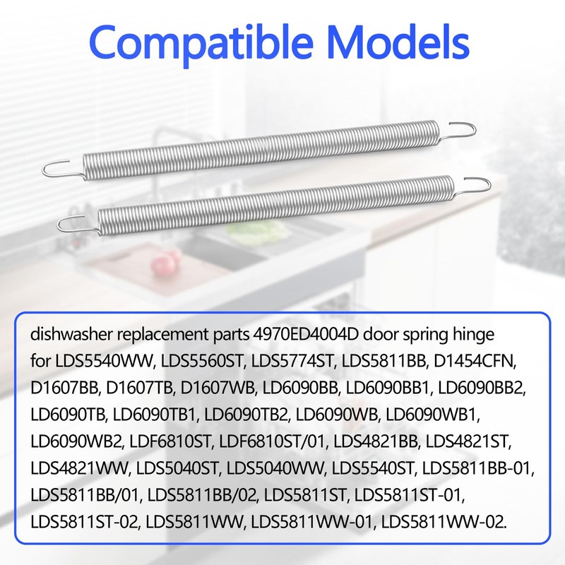 4970ED4004D Dishwasher Door Spring Hinge For LG Dishwasher Door Spring