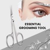 KAMICURE | Extra Fine Curved Cuticle Scissors for Men Women