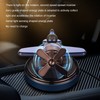 Aqur2020 Solar Automatic Rotating Helicopter Shape Car Air Fresheners Aromatherapy