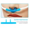 Nasal Oxygen Cannula, Standard Tubing Connector Silicone, 5 PCS (X-Large