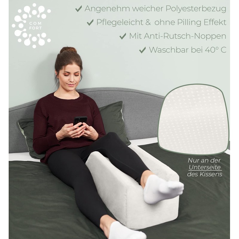 Vein Cushion for Leg Up (for One Leg) - Leg