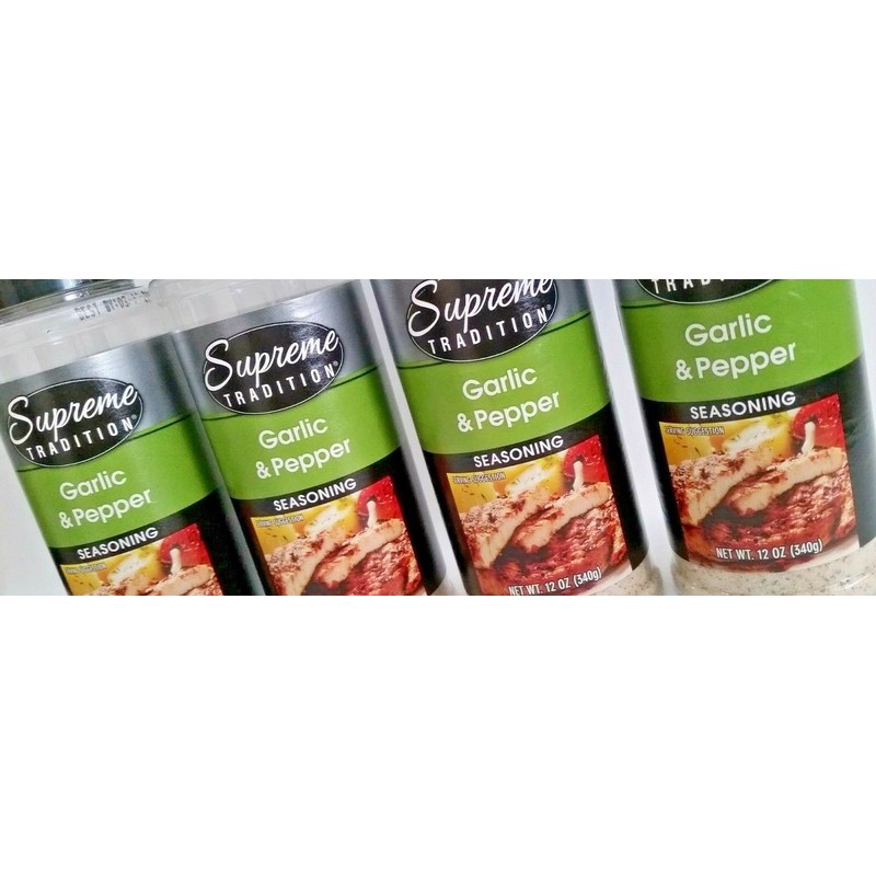 Supreme Tradition New! 4 X 12 oz Supreme Tradition Garlic