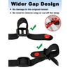 Lamborsafe Helmet Quick Release Buckle Kit, Motorcycle Helmet Chin Strap