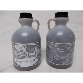 Muddy Pond Sorghum Quarts - 2 jugs sorghum syrup or molasses