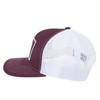 Cinch Burgundy Casino Patch Cap OS