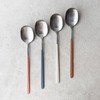 304 Stainless Steel durable Lightweight Korean-style Beautiful Cutlery Spoon and