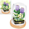 Plant Building Blocks Miniature DIY Building Blocks Bouquet Potted Plants