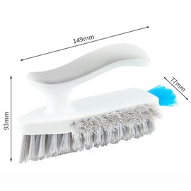 UFOVAOK 2 Pieces High Efficiency Gap - Split Brush with Ergonomic Handles for Kitchen, Bathroom and Window