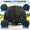 Waterproof Golf Cart Cover for 2-Passenger Carts – 420D Polyester