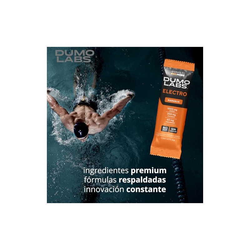 Dumo Electro Electrolitos Orales Polvo Azucar Suplemento Hidratación Sodio Potasio
