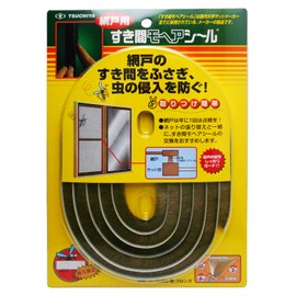 Tsuchiya No.6095 Gap Mohair Seal for Screen Doors, Bronze, Width 0.2 x Height 0.3 inches (6 x 9.5 mm) x Length 6.6 ft (2 m)
