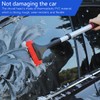 JNNJ Car Ice Scraper, Ice Scraper with Foam Handle, Versatile