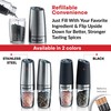 Automatic Spice Grinder Set | Refillable Electric Salt and Pepper
