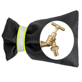 Outdoor Tap Cover for Winter, Thickened Outside Tap Cover Frost Protectors for Winter, Garden Tap Cover Jacket for Outdoor Taps, Waterproof Protector Outdoor Faucet from Freezing(1 PCS)