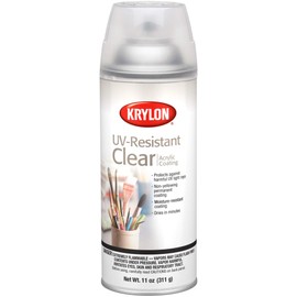 Krylon UV Resistant Acrylic Coating Spray 11 Ounces Clear 1305 (2-Pack)2