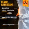 Paclord Flame Retardant Plastic Sheeting 8' x 50' (400 Sq