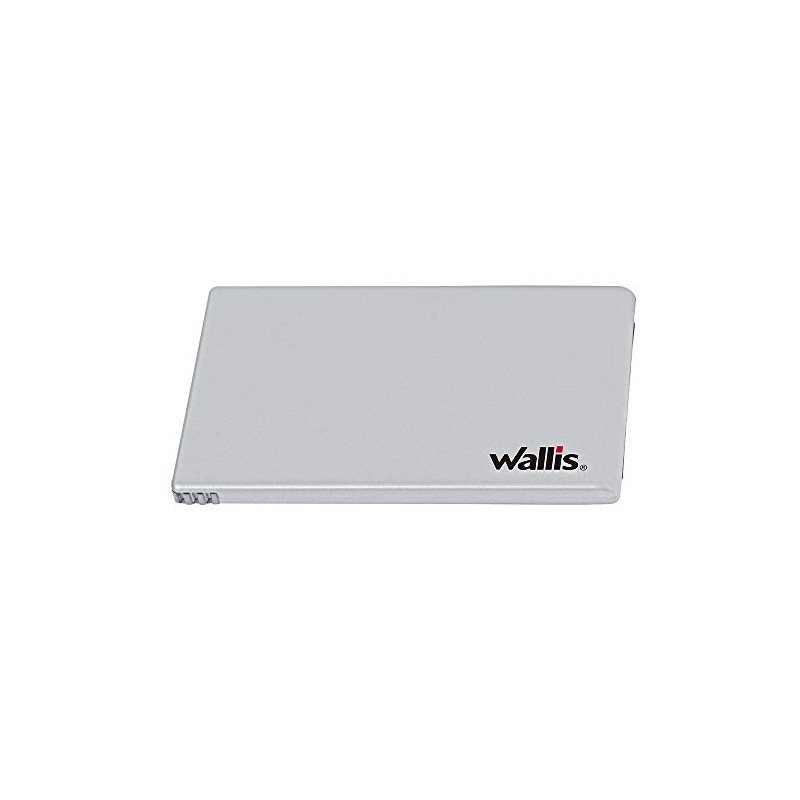 Wallis Lupa de Bolsillo 2X, Color Plata, Pequeño