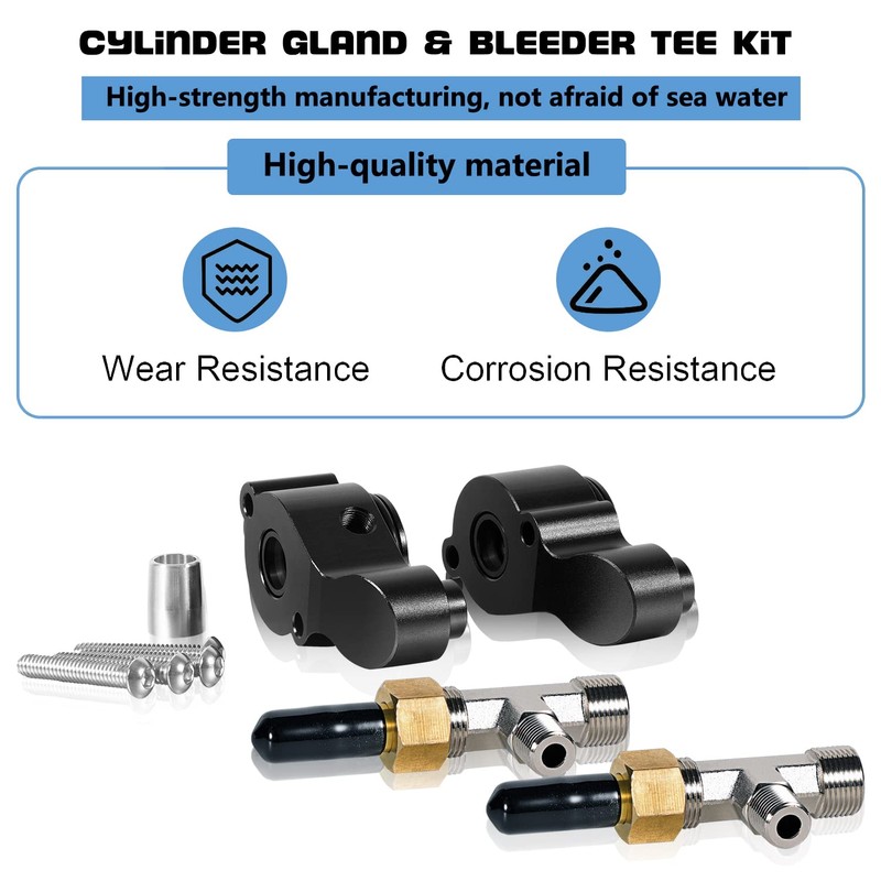 HP4600 Cylinder Gland Kit & HF4202 Bleeder Tee Kit -