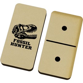 Azeeda 'Fossil Hunter Dinosaur Skull' Domino Set & Box (DM00044089)