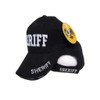 nov Embroidered Black Sheriff Law Enforcement Military Hat Cap