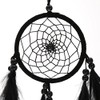 Hztyyier Dream Catcher Black Macrame Dream Catcher Pendant Craft Living