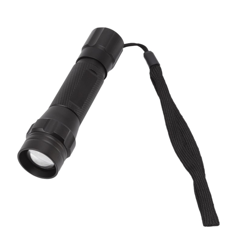 LED Blue LED Flashlight Zoomable Aluminium Alloy Blood Tracker Hunting