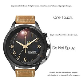 Premium Clear LCD Screen Protector Film 3 Sheets Healingshield Watch Face Screen Protector Guard Front Screen Protector Film Protective Sheet [Front 3pcs] (1.65 in))