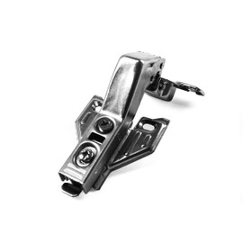 Berta (2 Pieces) +45 Degrees Dioganal Overlay, Soft Closing Face Frame Concealed Kitchen Cabinet Door Hinges with Screws