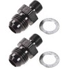 JEGS Transmission Fittings | 1/8 “ NPSM x -6AN |