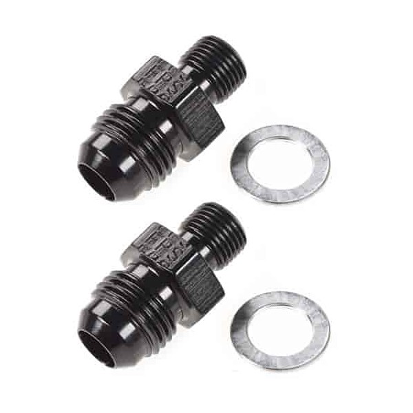 JEGS Transmission Fittings | 1/8 “ NPSM x -6AN |