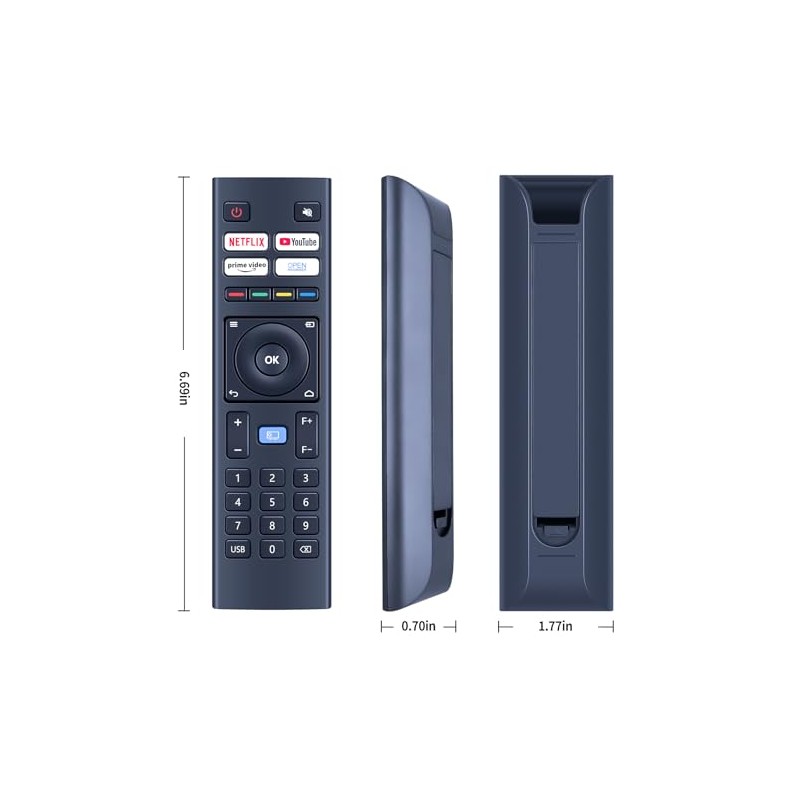 MOVHEIYL Projector Replacement Remote Control for WiMiUS K9 & TOPTRO