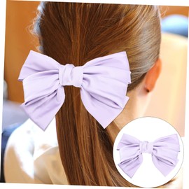 Baluue Hair Bow Clip Elegant Satin Bowknot for Girls Hair Decoration for Parties Weddings and Special Occasions Charming and Unique