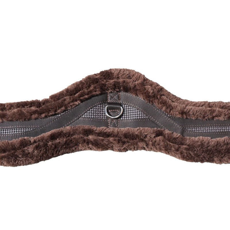 T TEKE Anatomic Luxury Plush Fleece Horse Girth - Contoured