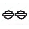 Custom 2Pcs Set Matte Black Double Layer Harley CVO Custom