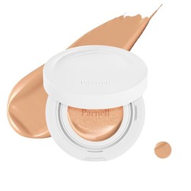 Parnell - Cicamanu Serum Cushion - Moisturizing Foundation for Soothing, Coverage, Glass and Lightweight for Sensitive and Dry Skin Pearl Skin (0.52 F