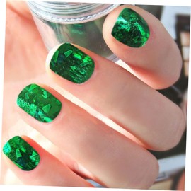 Beavorty 40pieces Nail Art Foil Stickers Transfer Film Decals for Women Easy Application Random Colors Decoration Set Unique Patterns for Stunning Nail Art