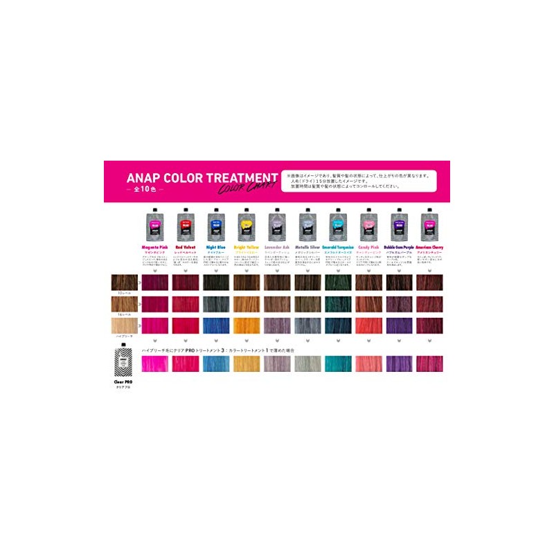 ANAP Color Treatment Pouch, Magenta Pink, Regular, 5.3 oz (150