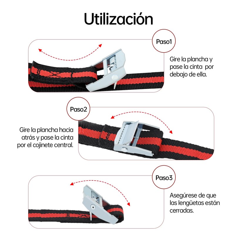 Keenso - Correas de Carga de 2,4 m y 2,5