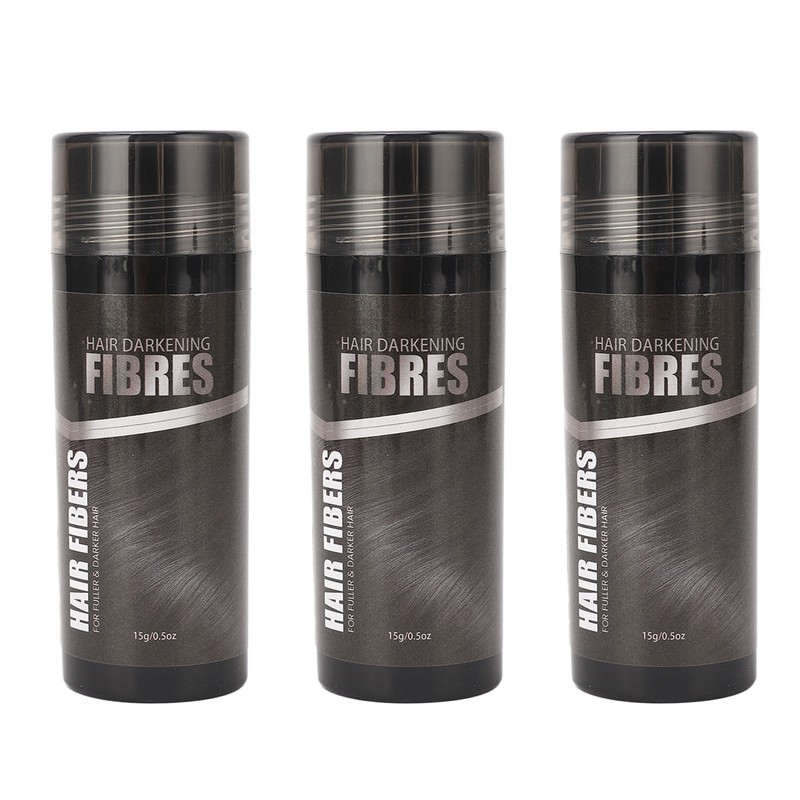 3pcs 15g Hair Volumizing Powder Fluffy Dense Hair Thickening Fibers